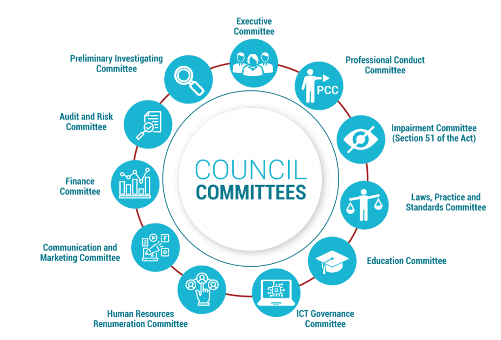 South African Nursing Council Committees picture